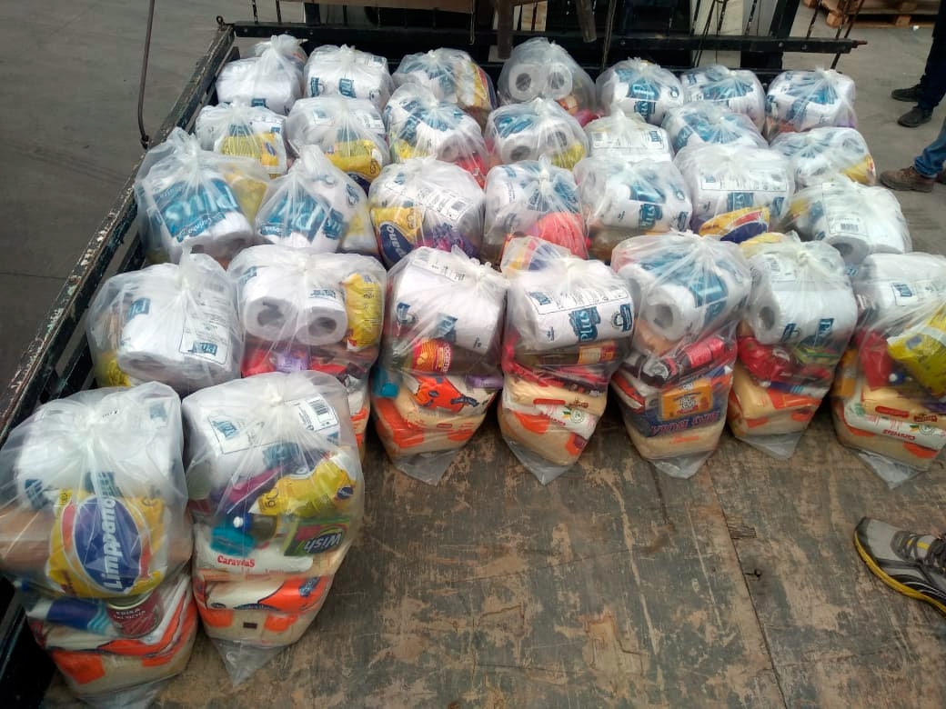 Profec se mobiliza para ajudar familias com distribuição de cestas alimentação e no enfrentamento ao Covid 19